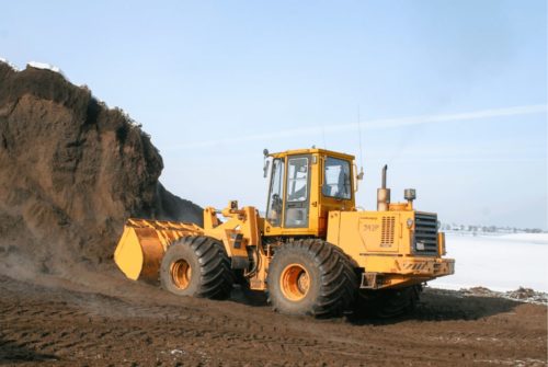 Погрузчик торфа АМКОДОР 342Р/342Р-01