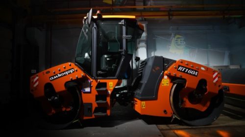 Каток вибрационный самоходный двухвальцовый AMKODOR RT160А
