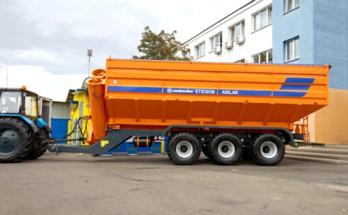 Полуприцеп специальный для перегрузки AMKODOR STS303B ASILAK — изображение 5