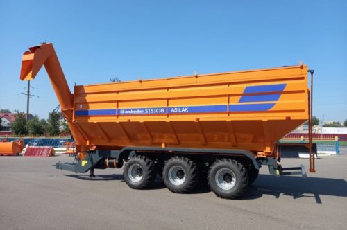 Полуприцеп специальный для перегрузки AMKODOR STS303B ASILAK — изображение 2